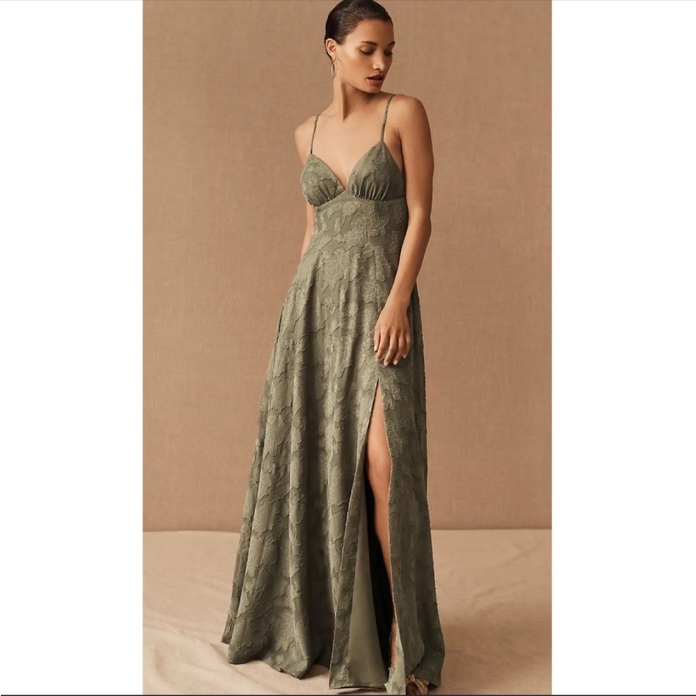 Fame And Partners Isobel Textured Maxi Dress BHLDN
